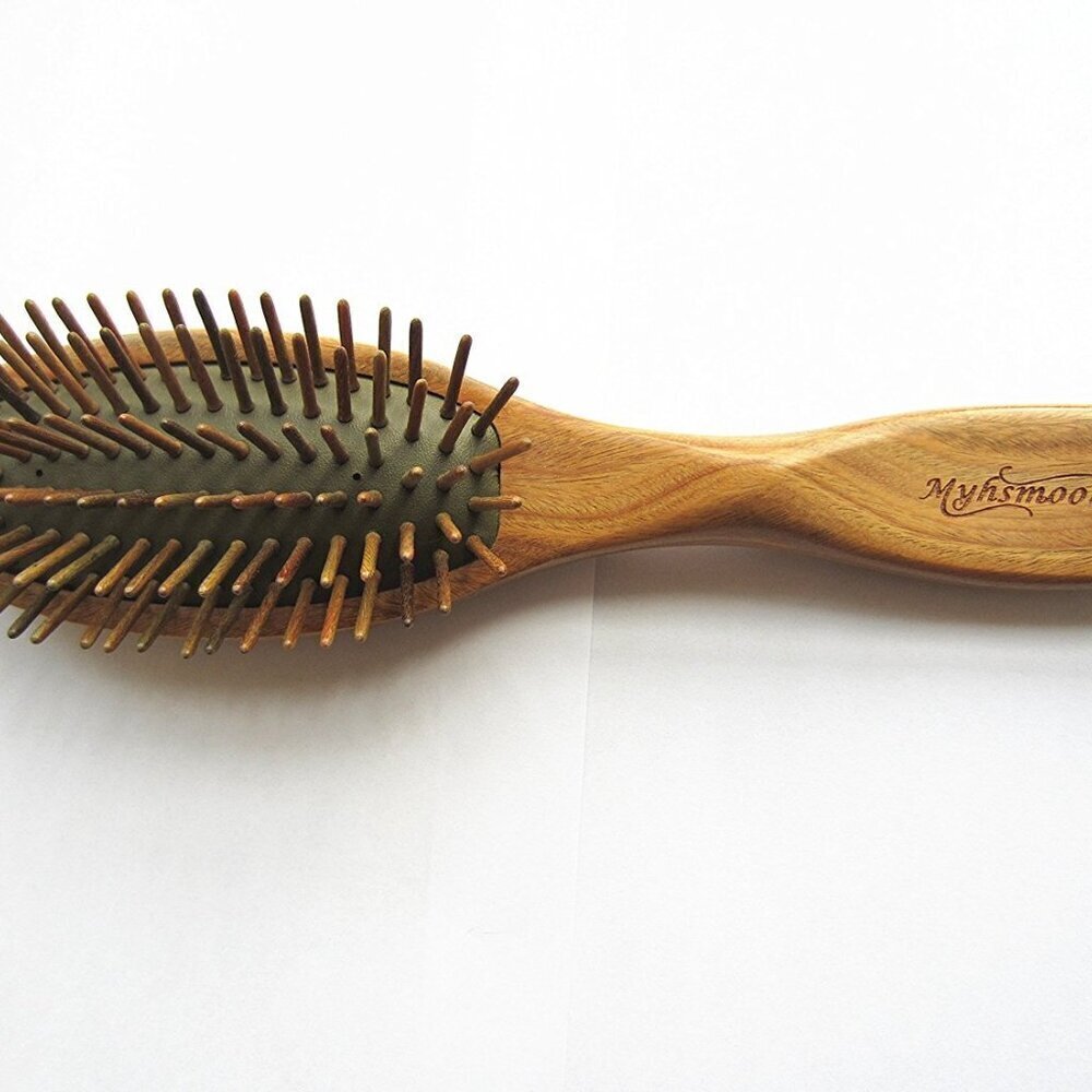 G2s-am-gs Big Size Professional Handmade Natural Green Sandalwood No Static Hair